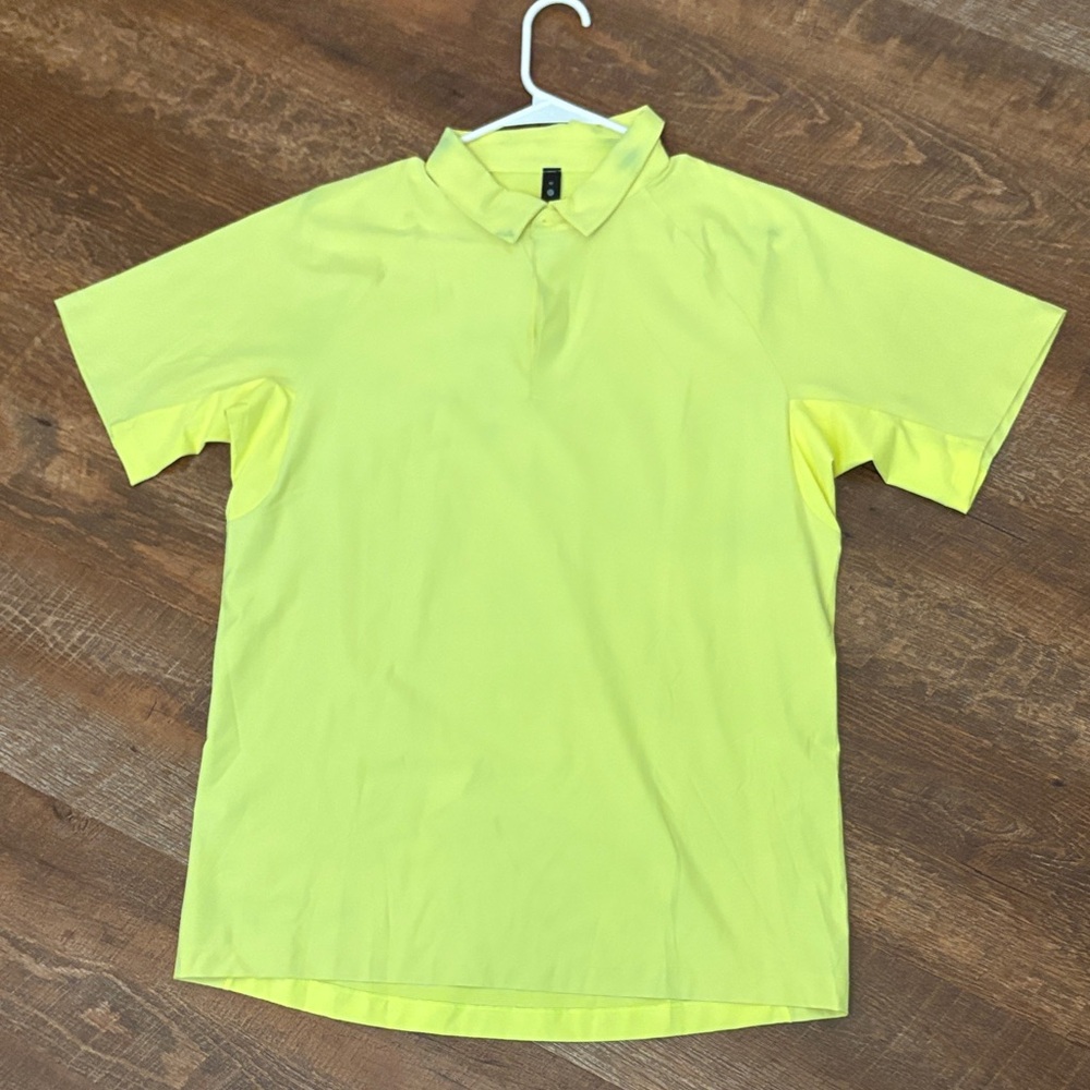 lululemon athletica Vibrant Yellow Polo Shirt